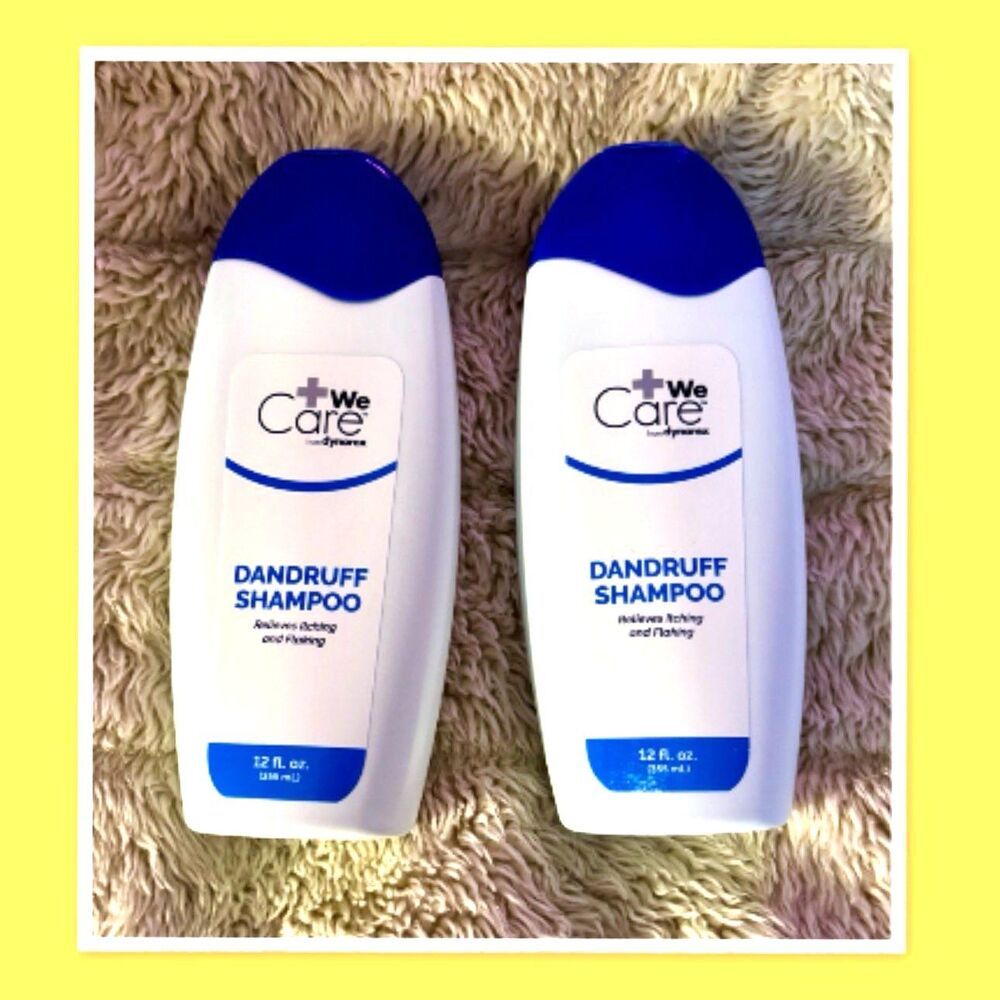Dynarex Personal Care Product ~ Dandruff Shampoo, 12 oz. ~ Bundle of 2